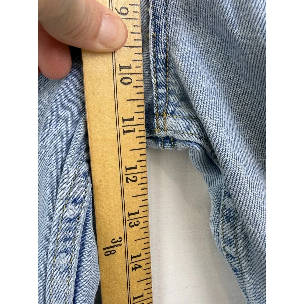 FRAME High Rise‎ Straight Leg Jeans Light Wash Cotton Lyocell NCSTTD02 MEN 29